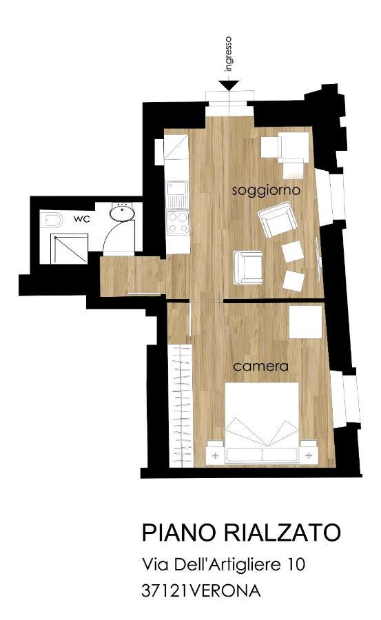 Apartament Antiche Colonne Werona Zewnętrze zdjęcie